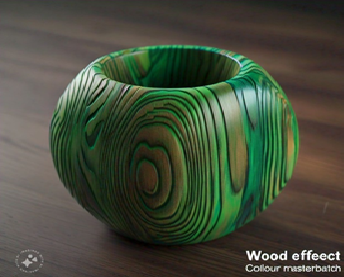 Wood Effect Colour masterbatch